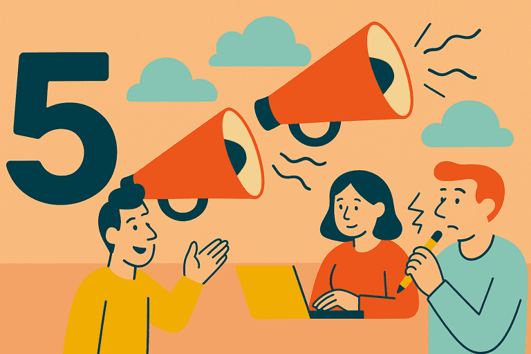 Agency input and no strategic thinking